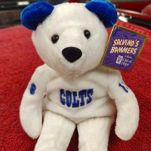 Salvino's Bammers City of hope bean bag MLB baseball bears Colts Manning #18
